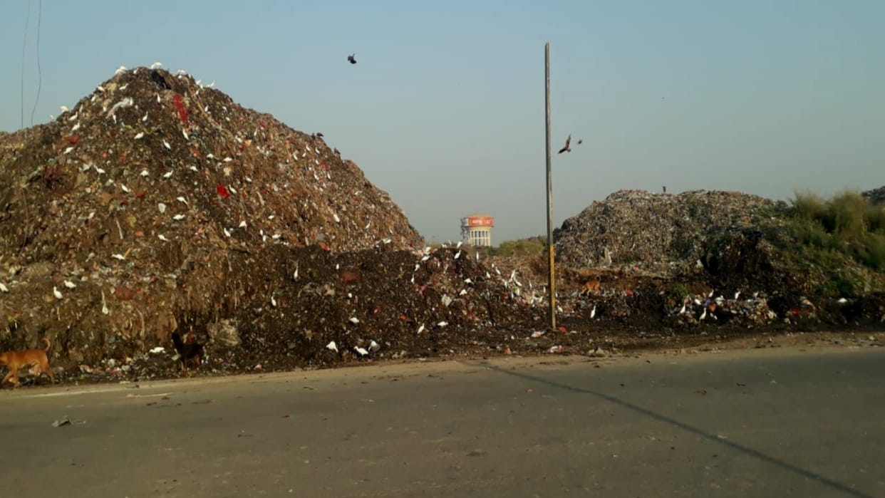 CM Yogi Adityanath vist to meerut, jaggery and buttermilk solution will be sprinkle on mountain garbage