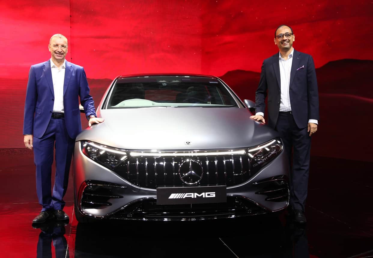 Mercedes AMG EQS 53 Performance Electric Vehicle EV launched in India Check Price Range Features News in Hindi