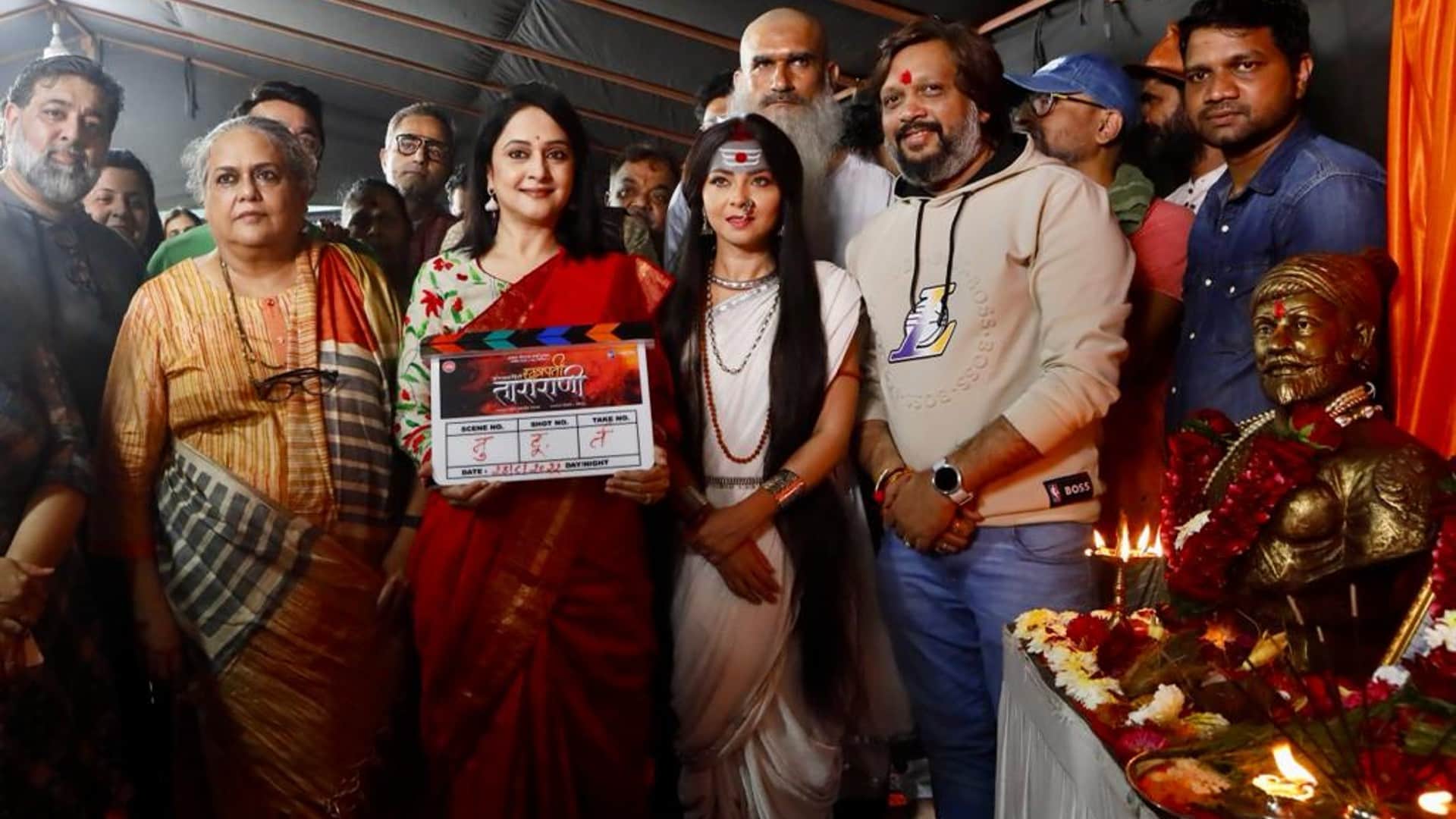 Mega Historical film Moghul Mardini Chhatrapati Tararani starring Sonalle Kulkarni goes on floor Aurangzeb