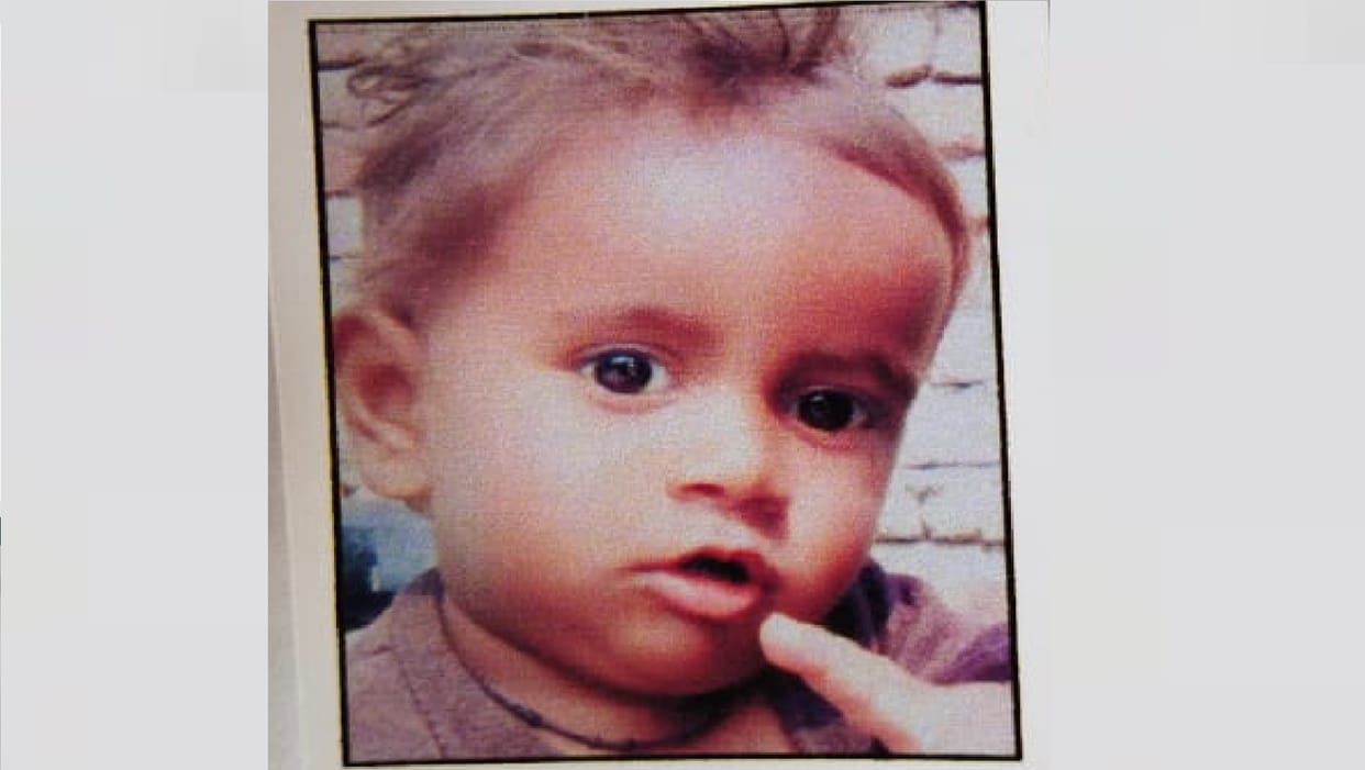 Murder of one and half year old innocent missing for three days