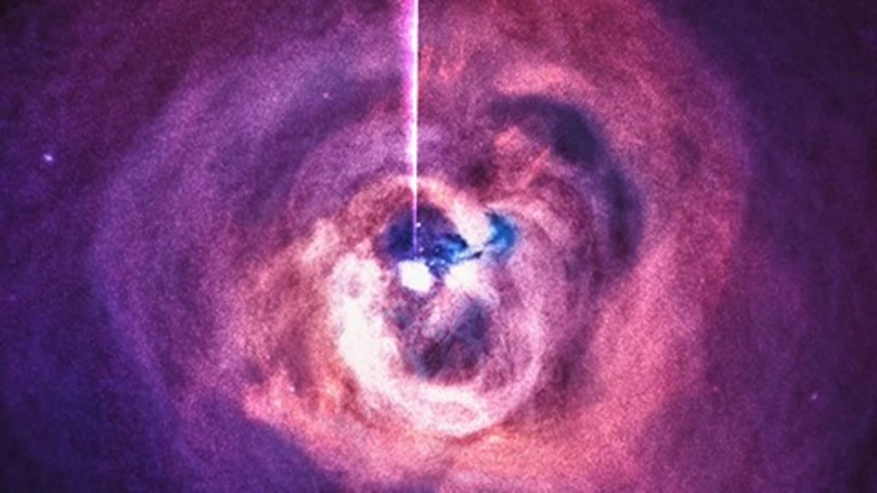 Nasa Released Black Hole Sound IPS Officer Sandeep Mittal hears OM Sound in Nasa Black Hole Video