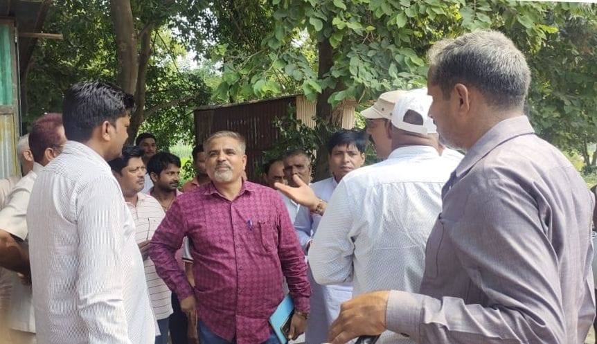 Demand to build service road near over bridge