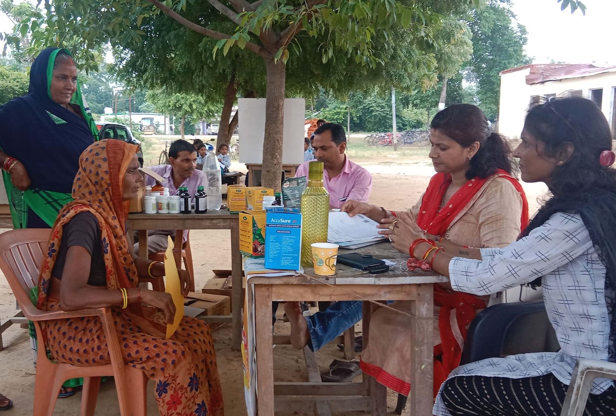 413 patients were tested in AYUSH camps