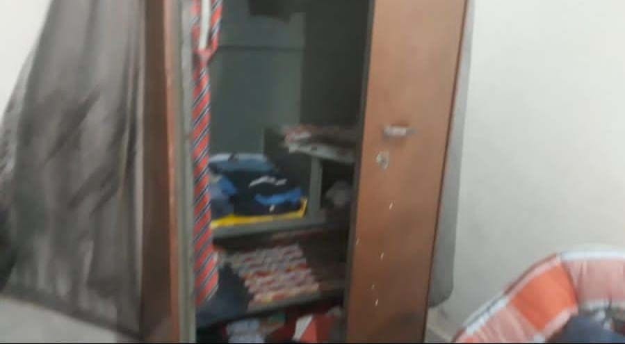 Thieves searched the locked house of the member