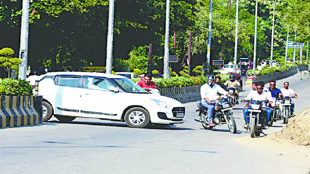 Police has issued 10 thousand challans in a month in Saharanpur