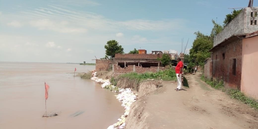 Then the water level of Ganga started rising