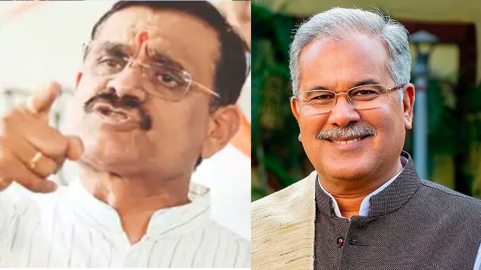 Madhya Pradesh: VD Sharma targeted Bhupesh Baghel