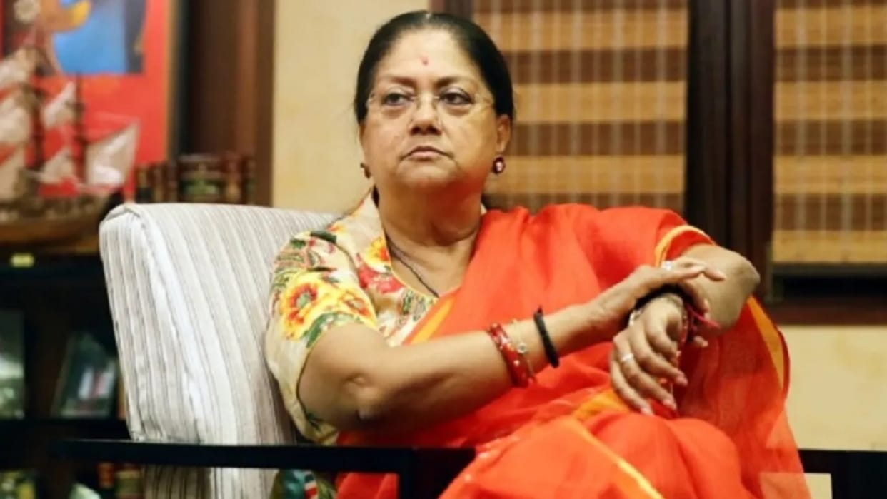 Vasundhra Raje targets Gehlot Government in Jaipur Ceremony