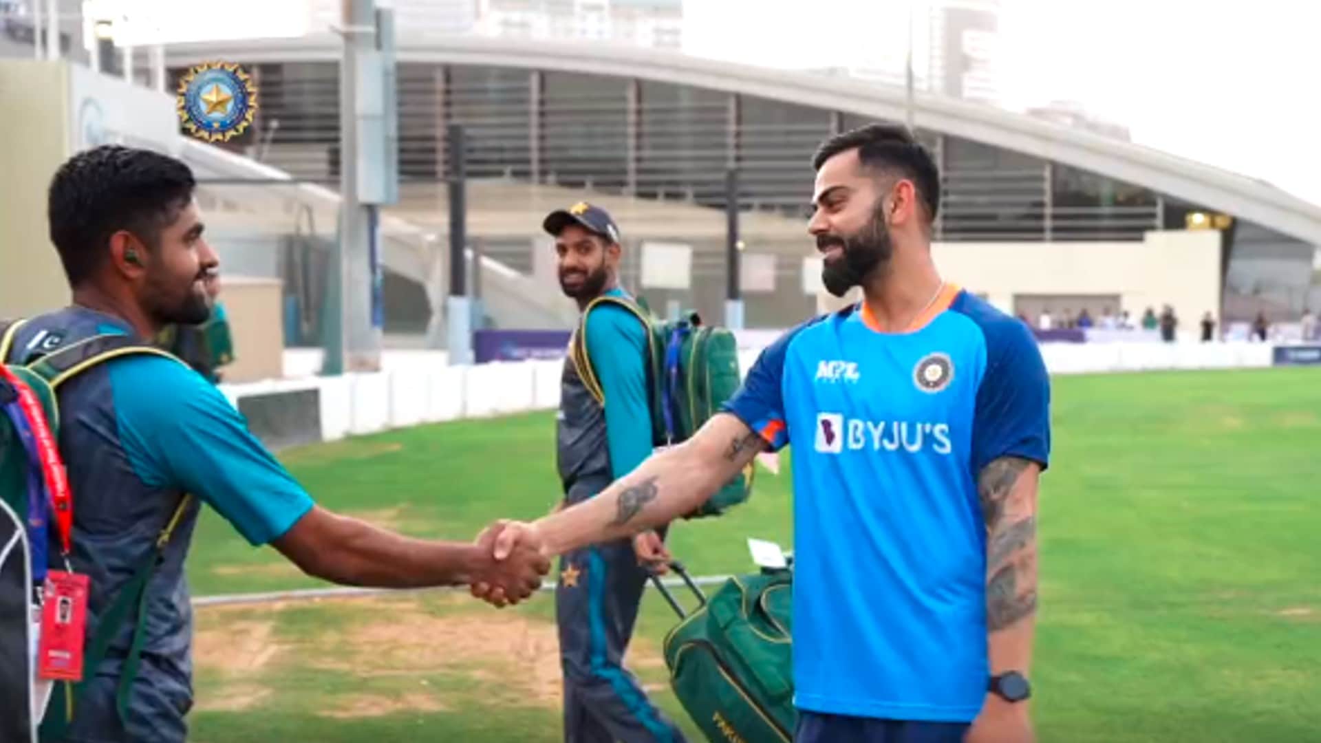 IND vs PAK Asia cup Virat Kohli met Babar Azam India started preparations under Laxman coaching watch video