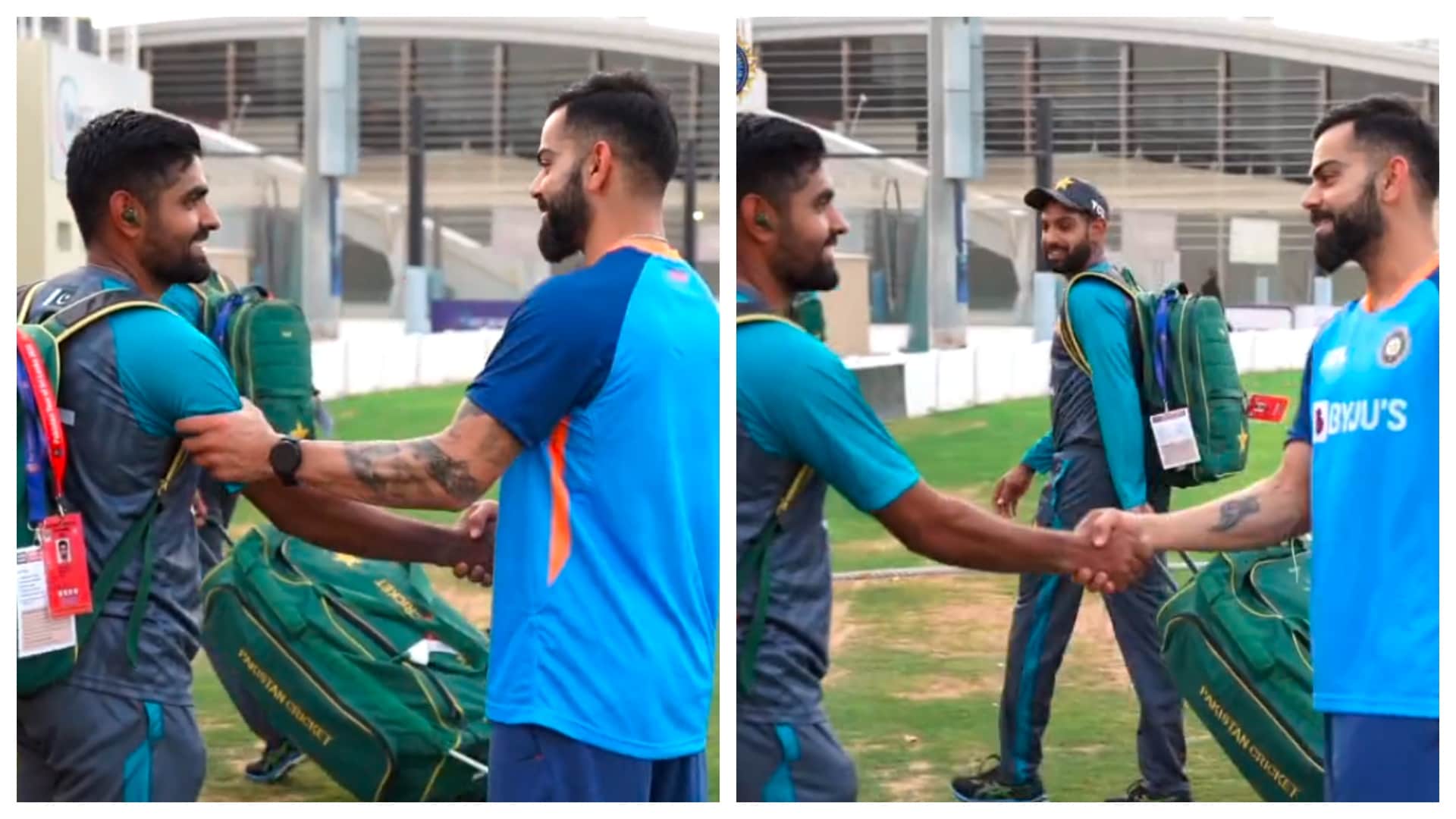 IND vs PAK Asia cup Virat Kohli met Babar Azam India started preparations under Laxman coaching watch video