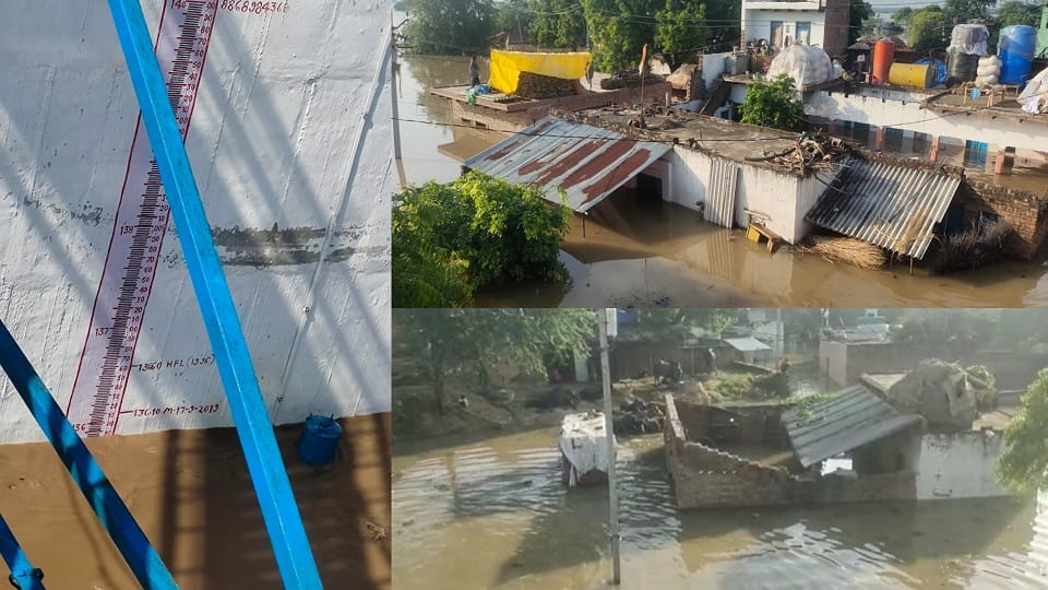 Flood in Chambal River record of Year 1996 may be broken in agra 135.80 meters water level hindi news