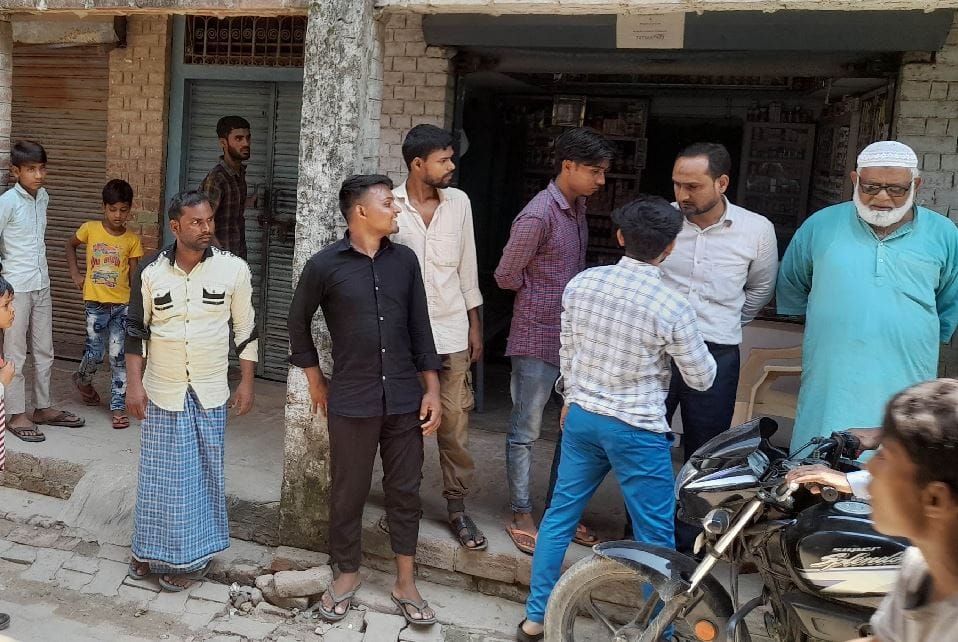 once again ats team raid in Azamgarh looking for evidence related to terrorist Sabauddin azmi