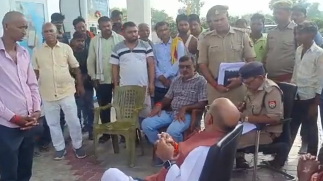 BJP MLA accused Police for taking bribe on Bahraich.