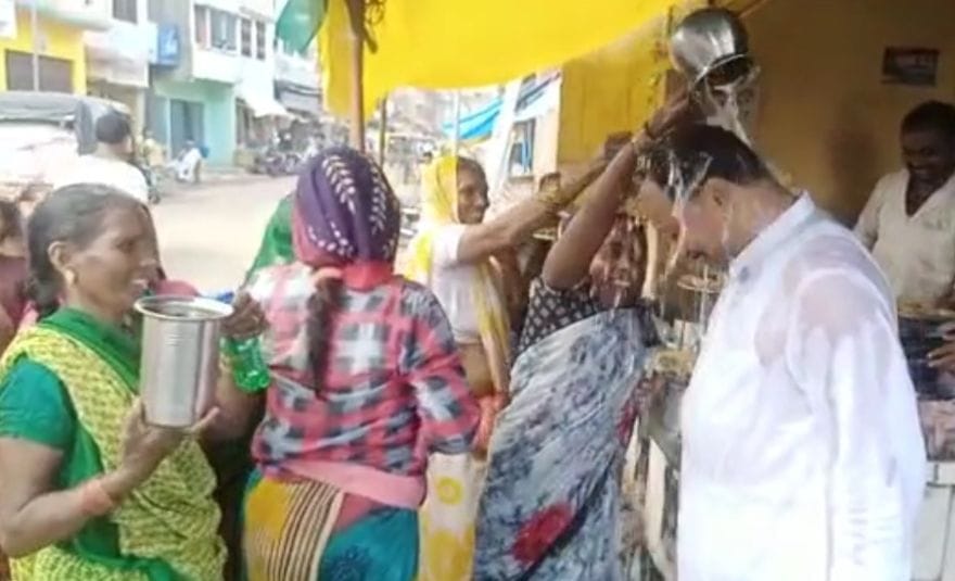 ritual performed for rain fall