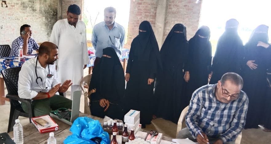 health camp organized