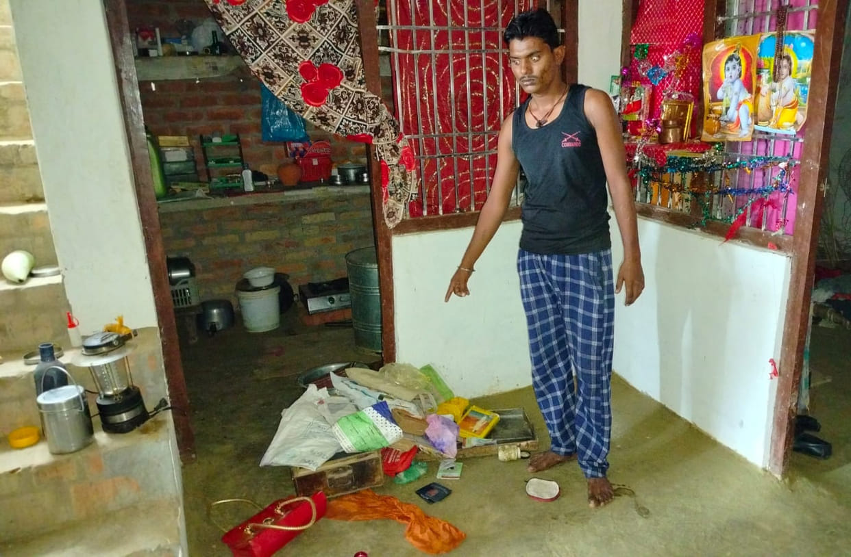 police,theft,farmer,kannauj news,jewar