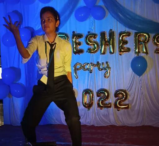 Kannauj: Fresher's party celebrated with pomp at Subhash Academy