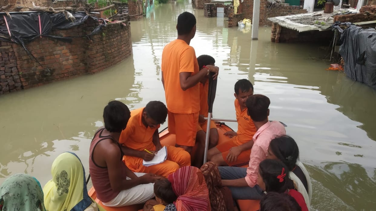 Four thousand people rescued from flood affected areas in Rajasthan