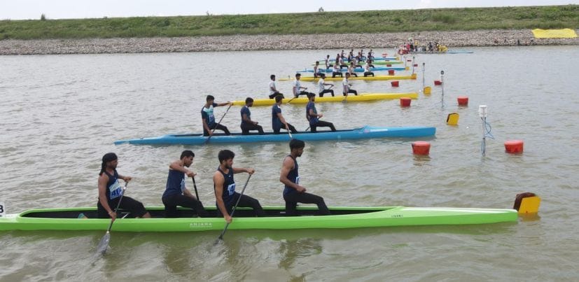 Kayaking in Gularbhoj Dam