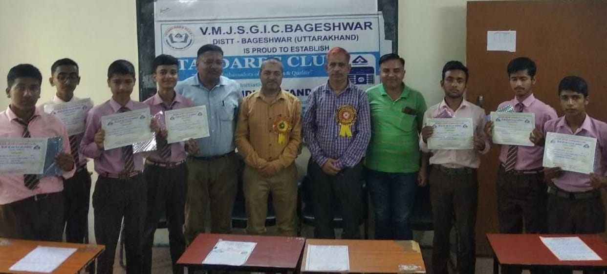 Ankit and Karan comes First In Writing Comp