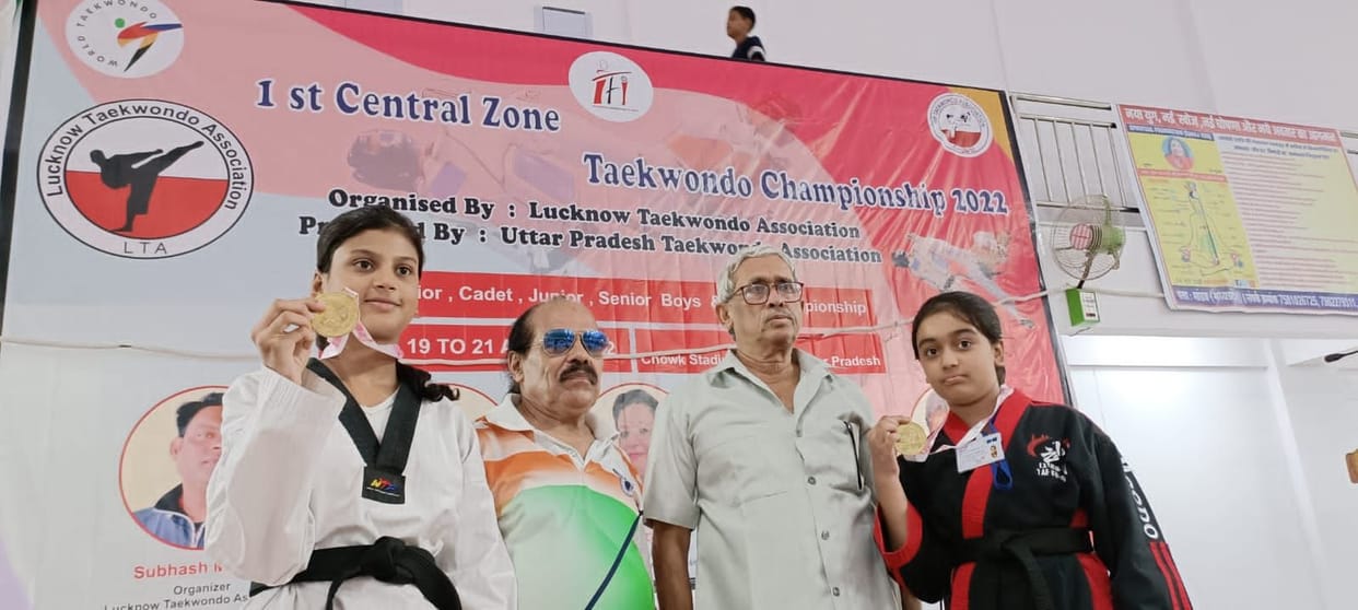 Junera Ali won gold in Taekwondo competition