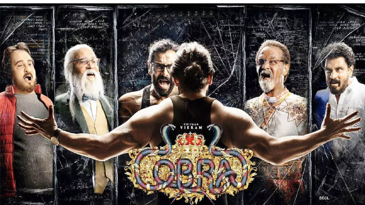 Cobra Trailer Chiyaan Vikram 25 avatars Srinidhi Shetty Irfan Pathan Action Thriller gives goosebumps to fans