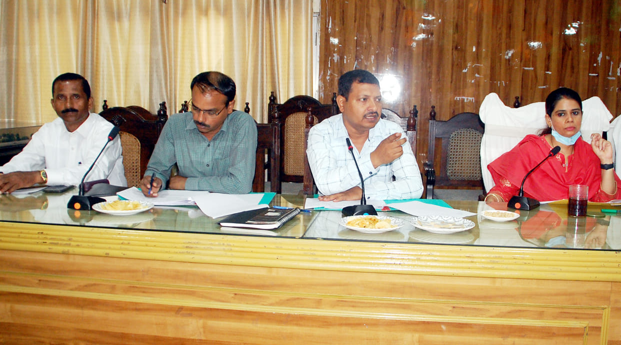 Raised the issue of repair of drains and roads