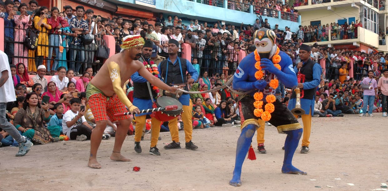 Sorghati reverberated with the cheers of Lakhia, the 12th Gan of Lord Shiva
