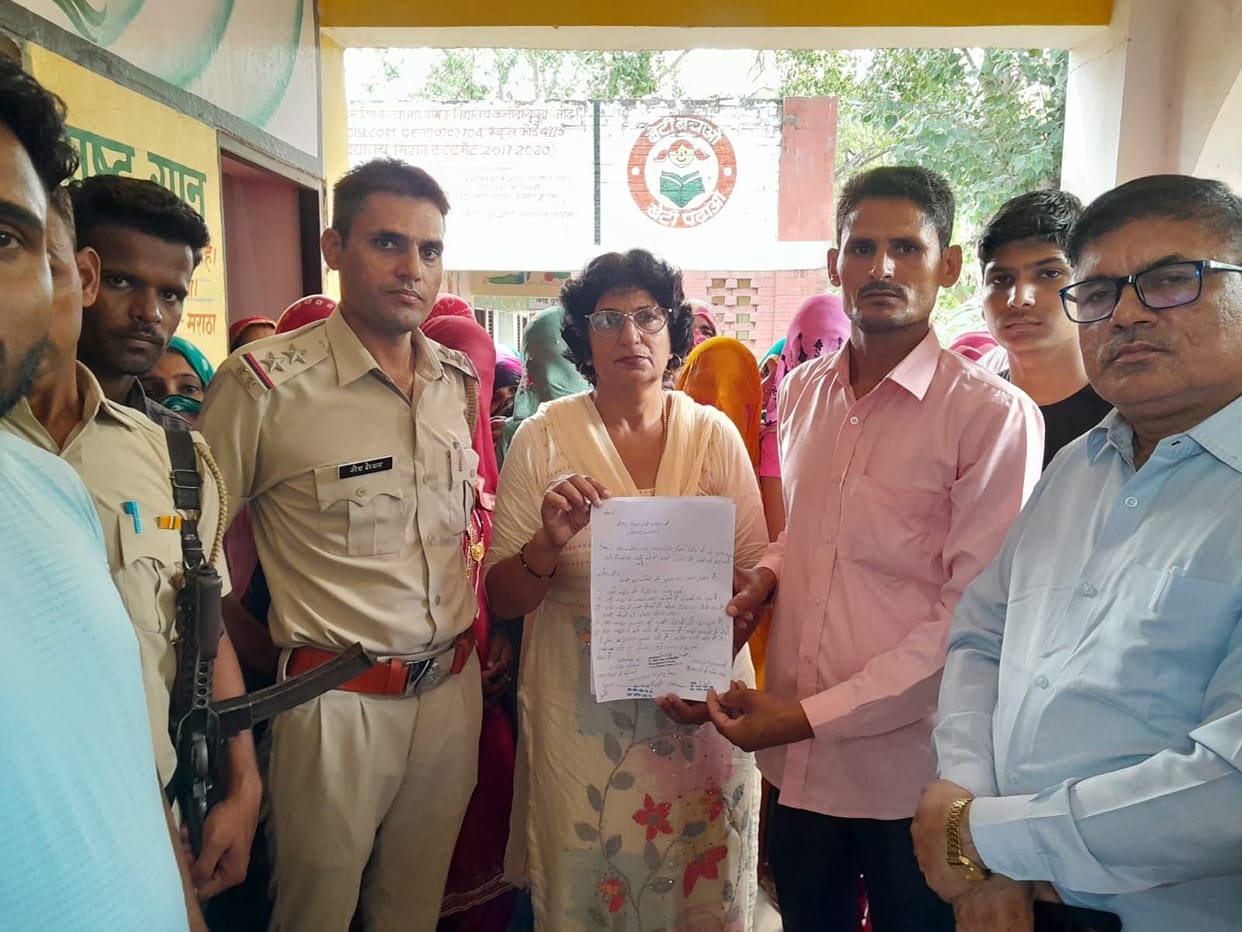 Villagers held hostage for three hours in school in Kaloda Kalan
