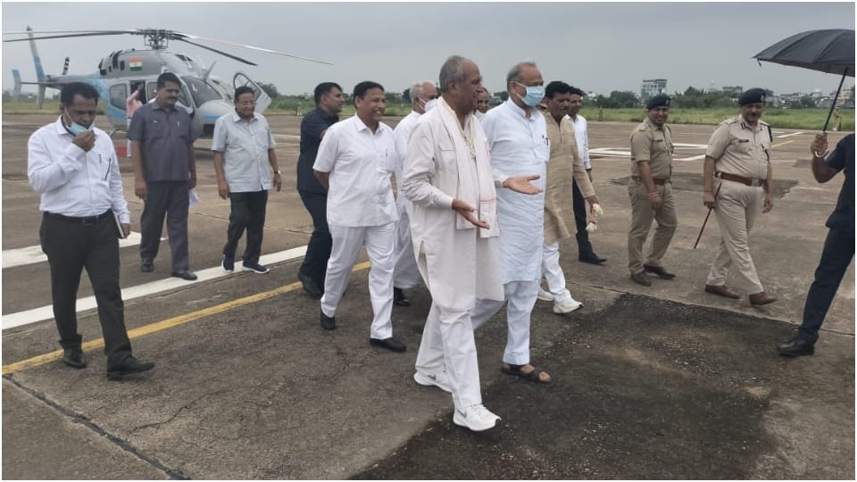 MLA Bharat Singh and Pramod Bhaya seen together in Kota CM Ashok Gehlot