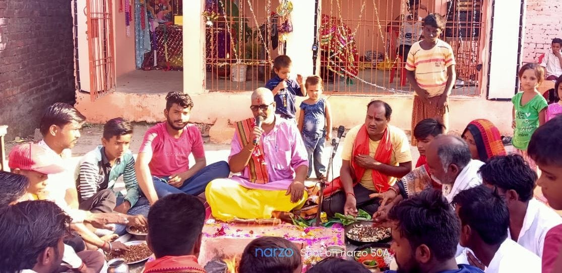 rituals completed of 6th day of shrikrishn janmashtami