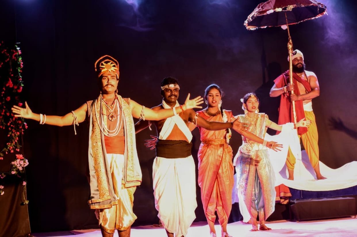 Swapnavasavadatta drama staged in college