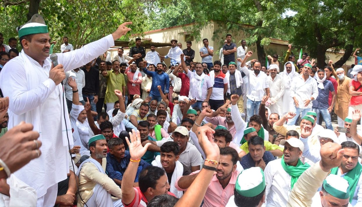 BKU apolitical demonstration against SDM