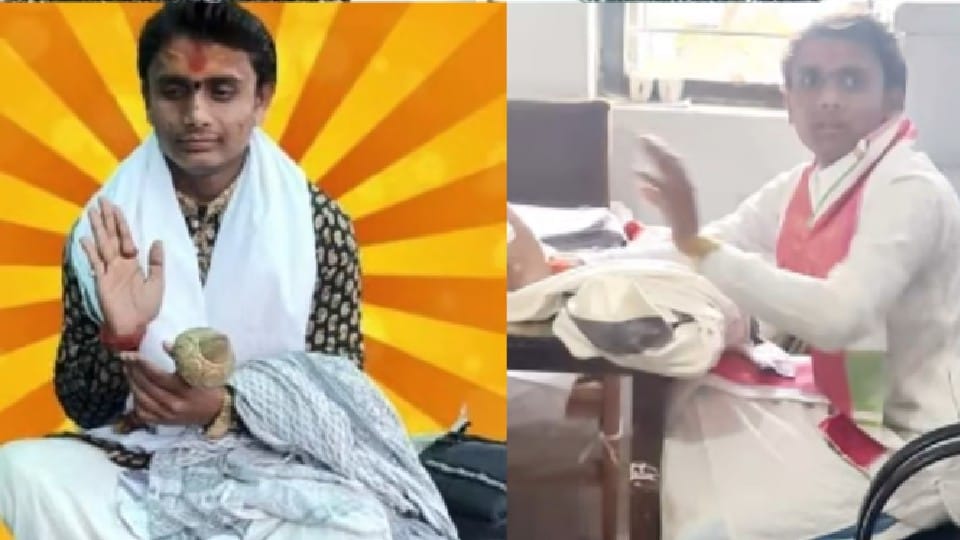 Peethadheeshwar Lovelesh Maharaj of Brahmeshwar Dham, who was jailed for rape, came out after six months