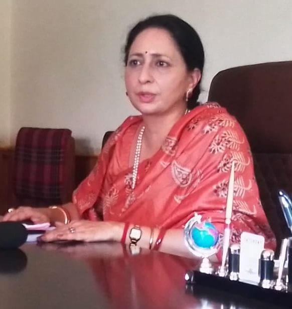 mandi news himachal news Need to open another college in Chhoti Kashi: Prof. Anupama