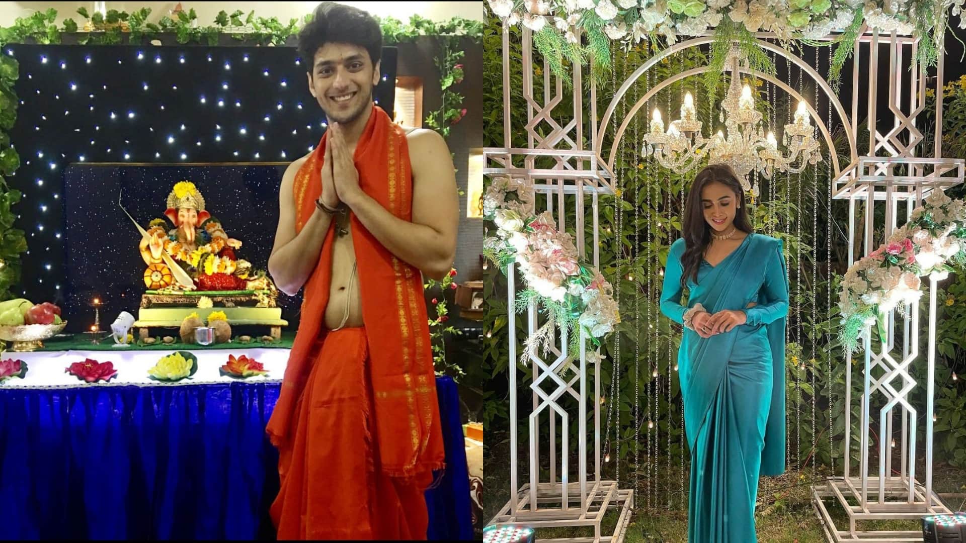 Ganesh Chaturthi 2022 television stars like Deepshikha Pankhuri Sayali to welcome Ganpati Bappa at their home