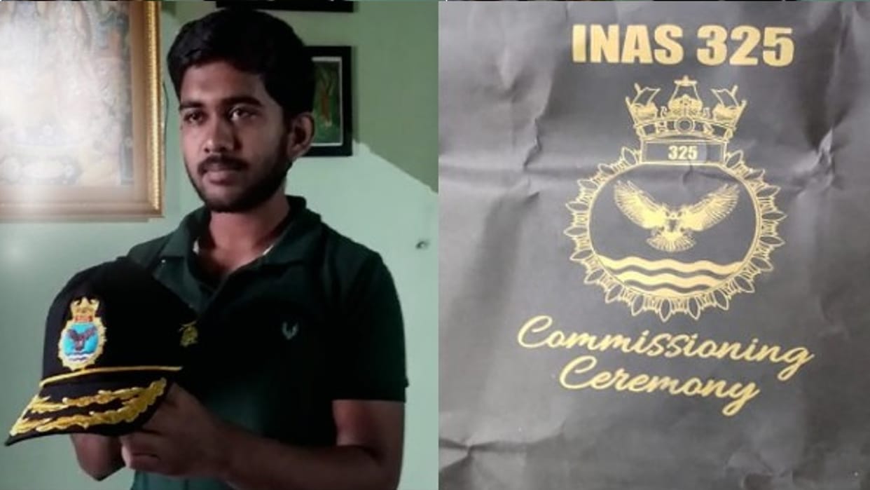 Sehore's immovable logo will be seen on the uniform of the Indian Navy, designed for the aircraft wing of INAS