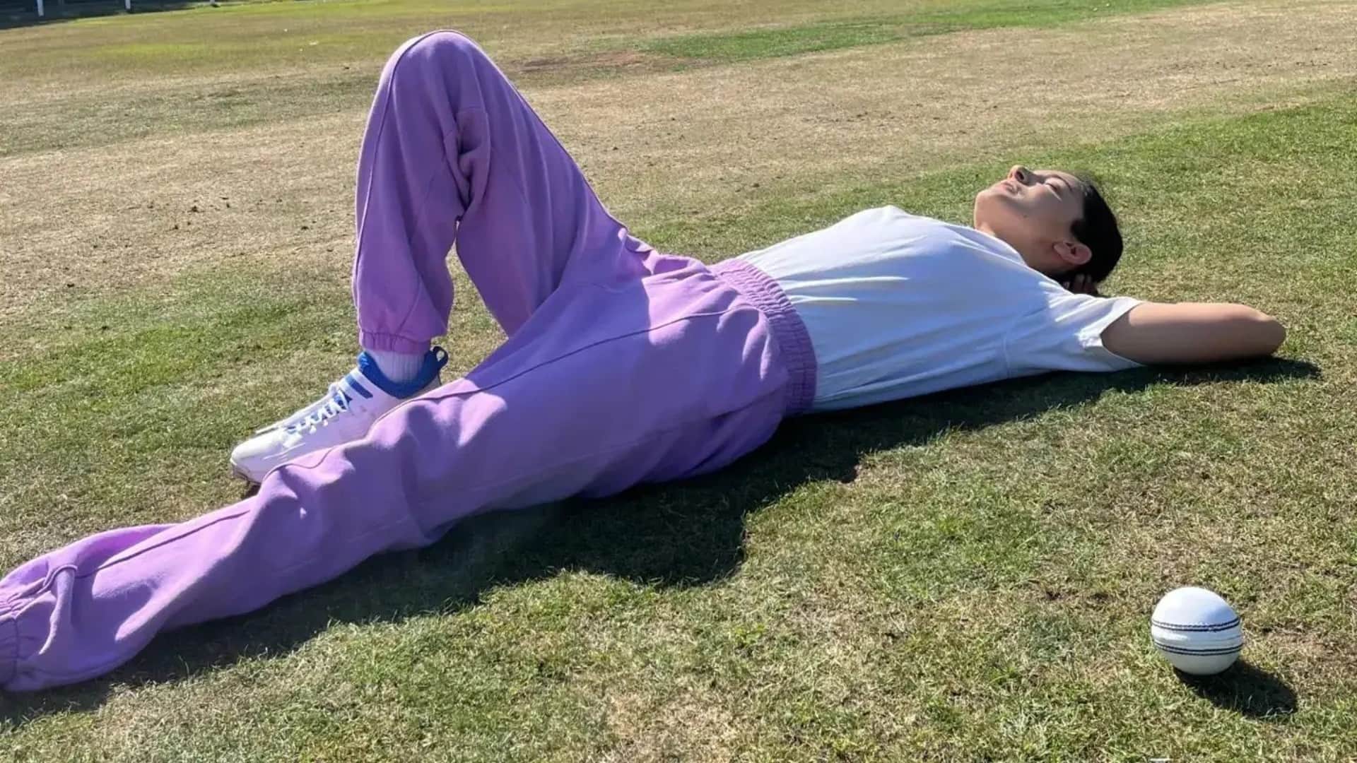 Chakda xpress actress anushka sharma shared latest pictures from england