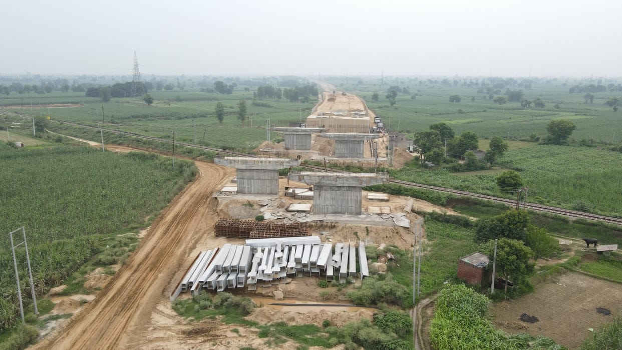 Flyover construction will increase if the height of the power line decreases