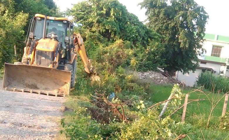 Incrochment in Fagpur Banbasa