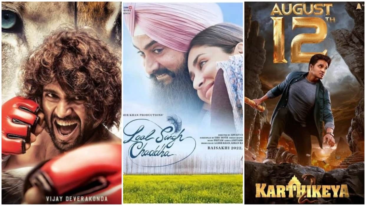 Thursday Box Office Report Liger Raksha Bandhan Laal Singh Chaddha Karthikeya 2 Thiruchitrambalam collection