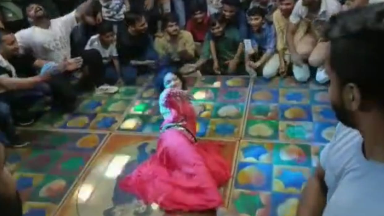 students liquor and girls made to dance on behalf of the candidate before voting in Bikaner