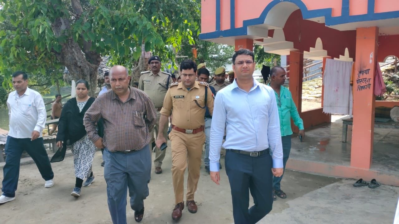 inspection,gonda,kajari tij