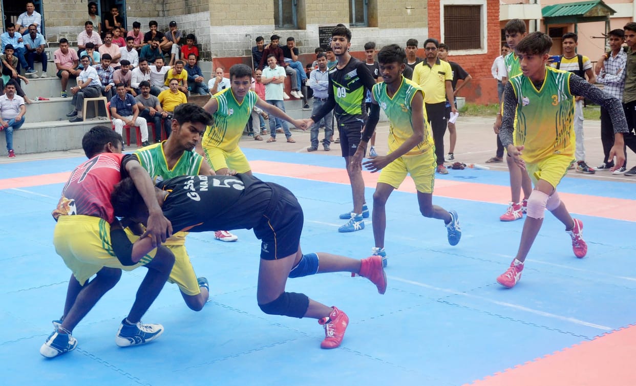 Bijri School defeated Lambalu in Kabaddi competition