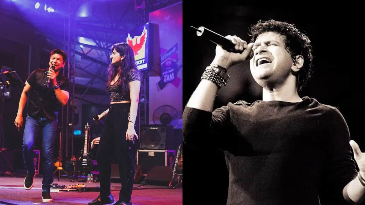 KK Daughter taamara performed stage first time with shaan on her father birth anniversary to give tribute