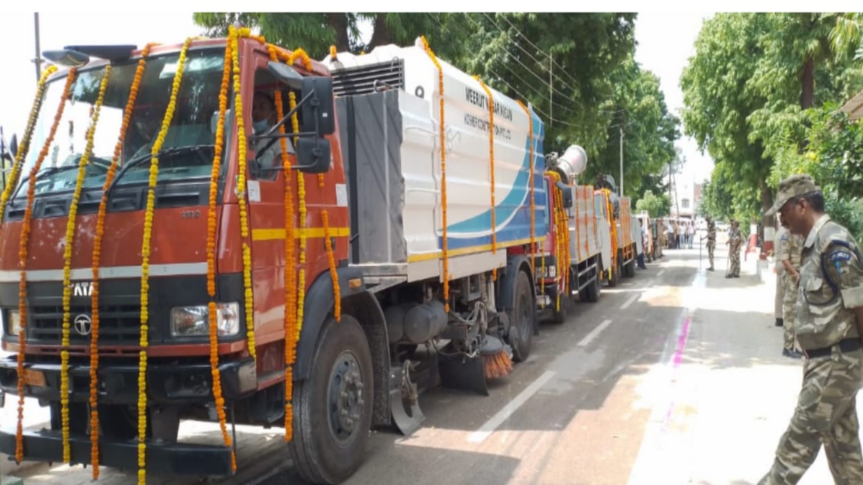 Meerut: Garbage vehicles get CM green signal but no driver, ITMS not connected with Home Ministry