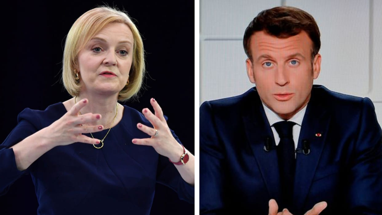 UK's Liz Truss under fire over 'jury's out' remark on French President Macron