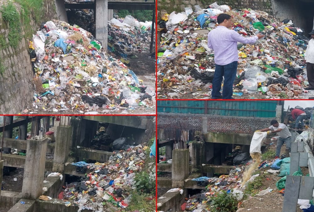 Dehradun news: Garbage spread everywhere in Mussoorie Photos