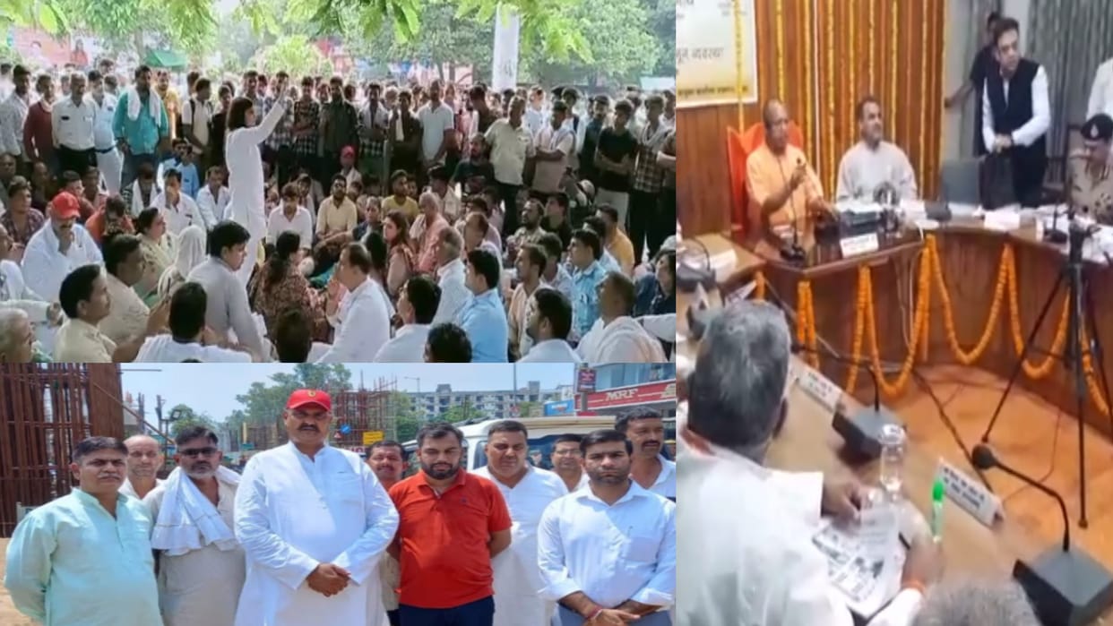 Shrikant wife Anu Tyagi has demanded for action by protest from CM Yogi Adityanath in her husband case