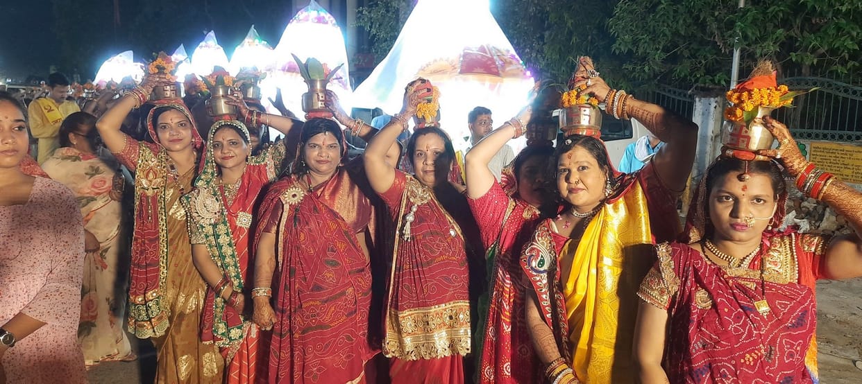 We are grandmothers echoed in the procession of Rani Sati